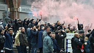 Протесты у "Олд Траффорд"