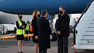 Llegada de Antony Blinken a Londres