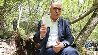 Rize İkizdere'de taş ocağına karşı eylem   