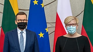 Премьер-министры Польши и Литвы
