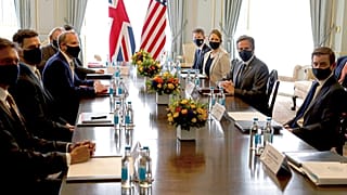 G7 Zirvesi İngiltere Dışişleri Bakanı Raab ve Amerikalı mevkidaşı Blinken'ın görüşmesi ile başlıyor
