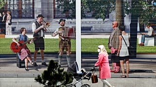 München an diesem Montag - an dem das Oktoberfest abgesagt wurde