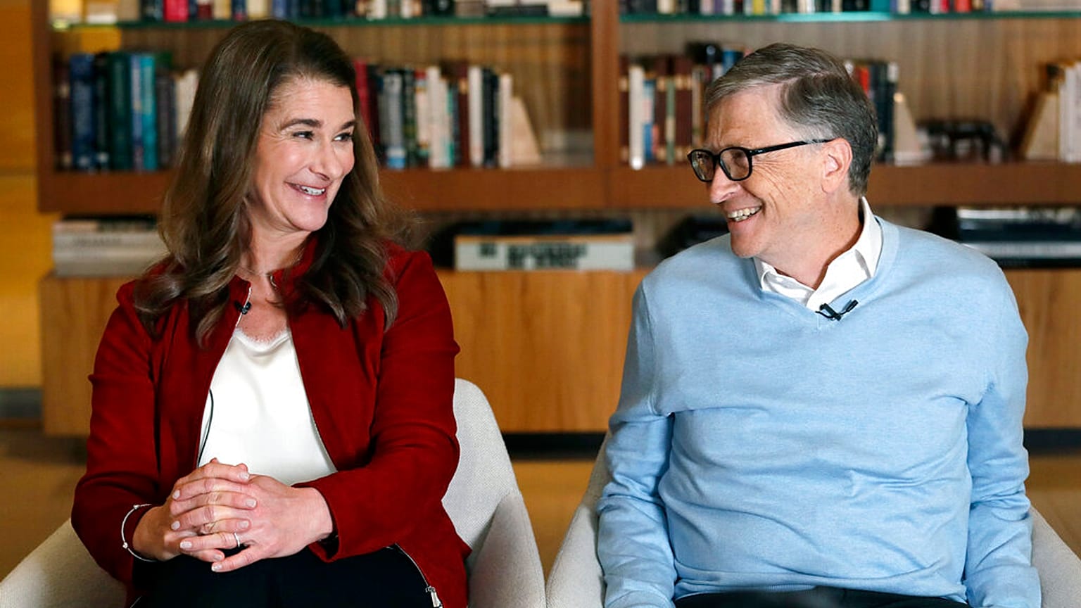 Melinda und Bill Gates 2018