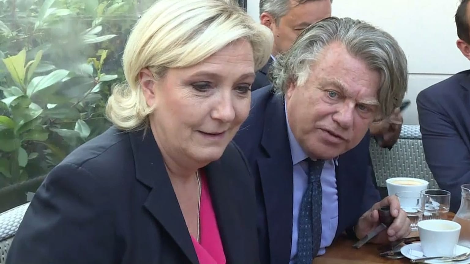 Marine Le Pen et Gilbert Collard en juin 2017