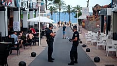 Polizisten in Magaluf
