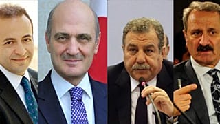 Egemen Bağış, Erdoğan Bayraktar, Muammer Güler, Zafer Çağlayan 