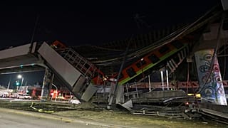 Legkevesebb 23 halálos áldozata van a mexikói metróbalesetnek