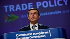 European Commissioner Valdis Dombrovskis