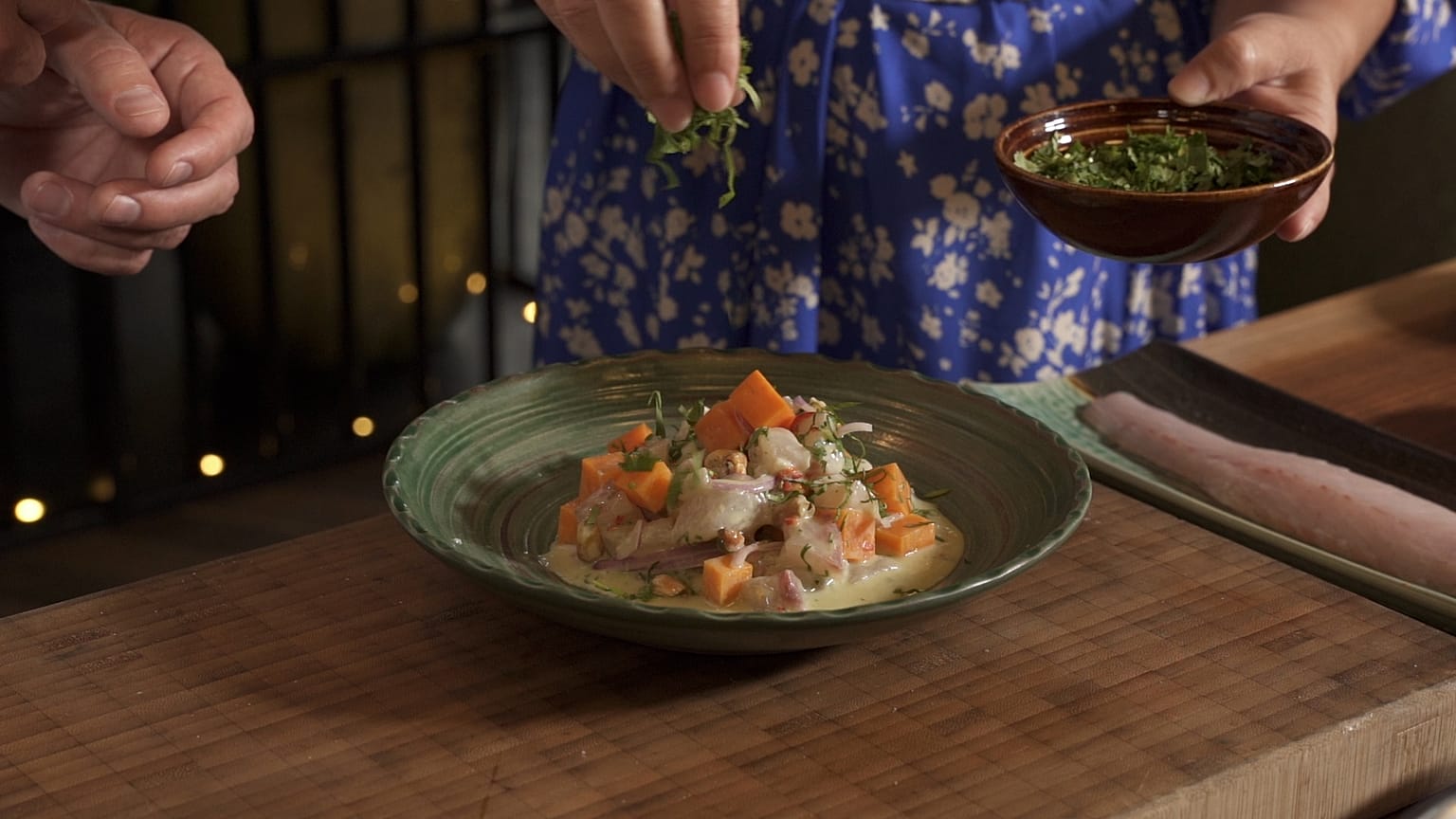 Így néz ki a már kész ceviche