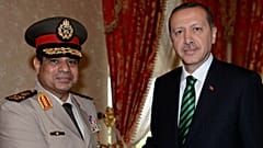 Mısır Cumhurbaşkanı Abdülfettah el-Sisi ve Türkiye Cumhurbaşkanı Recep Tayyip Erdoğan (Arşiv)