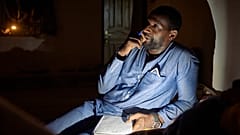Olivier Dubois, lors de l'un de ses reportages au Mali, le 14 septembre 2020