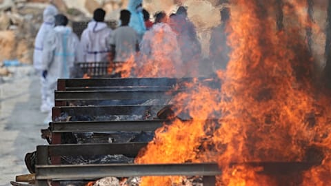 Höchstwert bei täglichen Corona-Todeszahlen in Indien