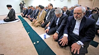دیدار رهبر ایران با هیئت دولت در شهریور سال ۱۳۹۶