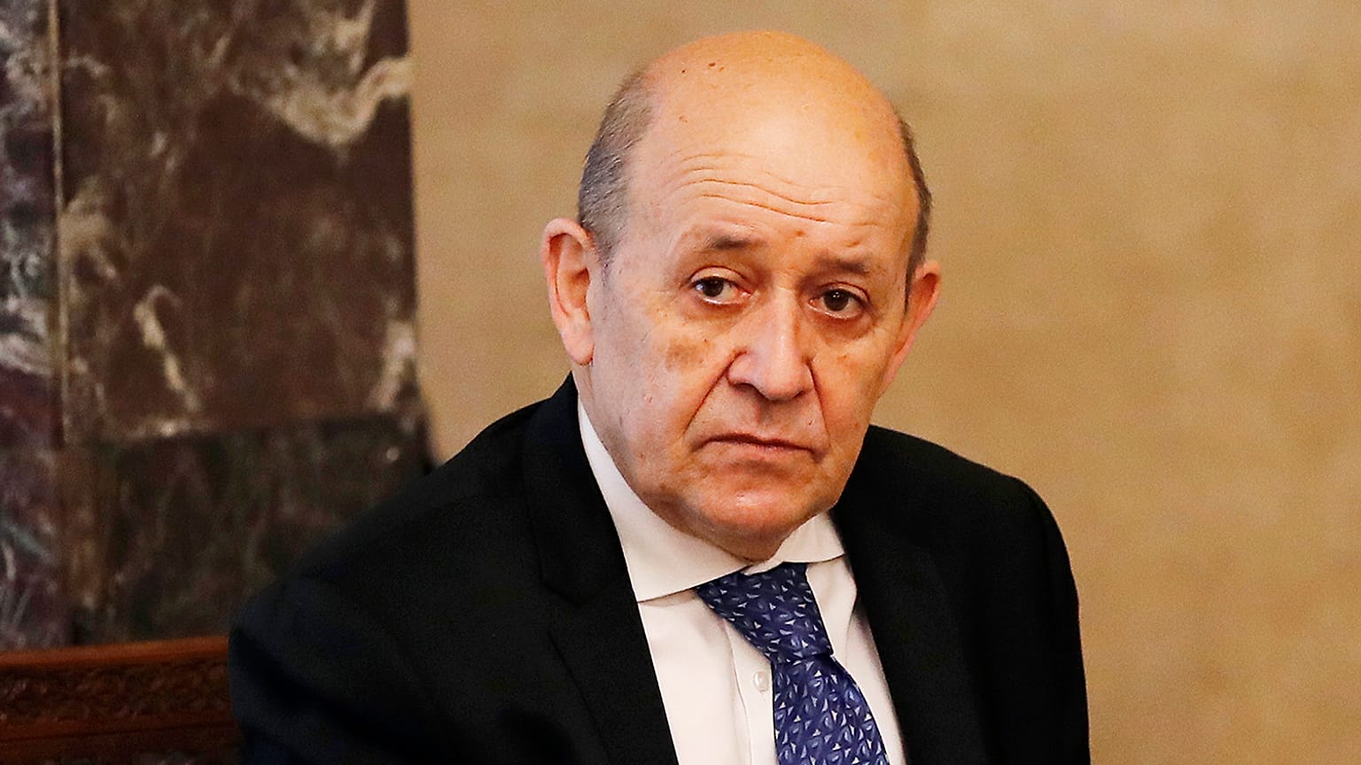 Fransa Dışişleri Bakanı Jean-Yves Le Drian