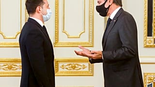 Blinken muestra en Ucrania el total apoyo de EEUU ante Rusia pero pide reformas anticorrupción