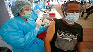 Campaña de vacunación en Tailandia