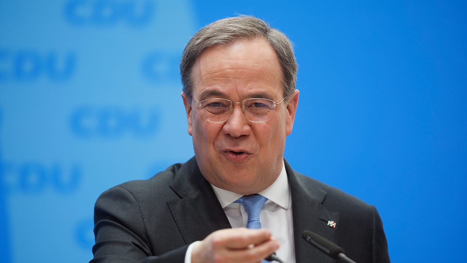 Musste sich in seiner Karriere oft gegen Konkurrenten durchsetzen: Armin Laschet.