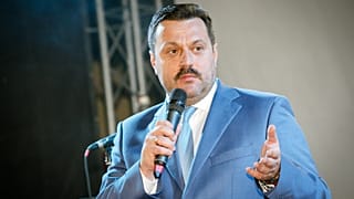 Andrii Derkach was one of several Ukrainian politicians named in a recent Facebook report on so-called 'influence-for-hire' networks