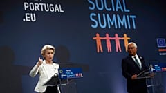 Sozialgipfel mit Ursula von der Leyen und Antonio Costa in Porto