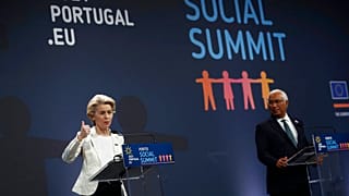 Sozialgipfel mit Ursula von der Leyen und Antonio Costa in Porto
