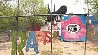 Budapest Park: desolatamente vuoto!