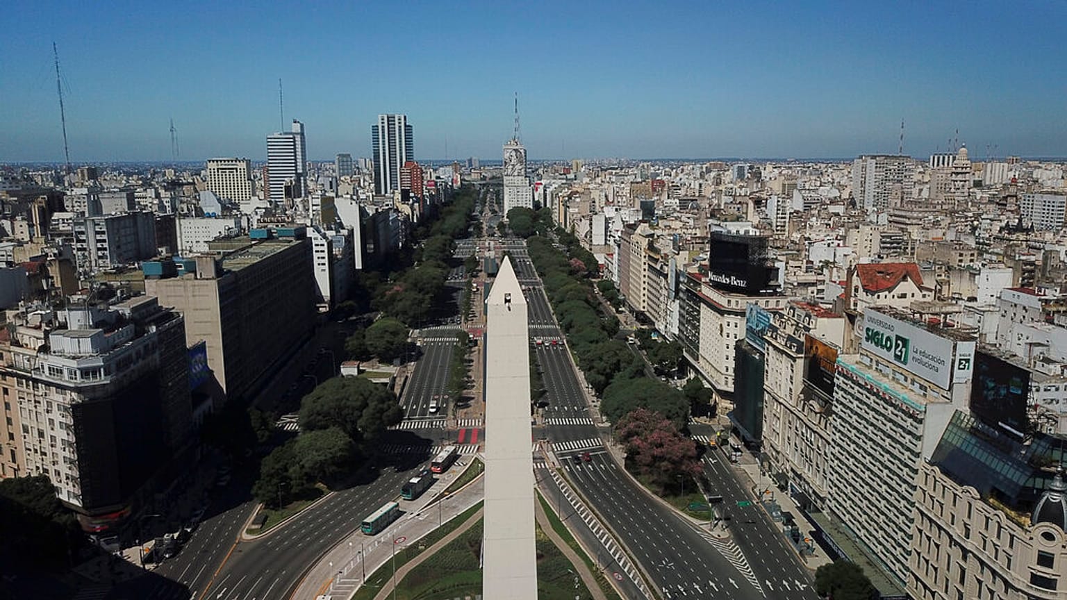 Buenos Aires hace un lavado de cara al Obelisco, uno de sus monumentos más emblemáticos