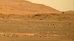 NASA'nın Mars'a gönderdiği Perseverance keşif aracında bulunan "Ingenuity" adlı mini helikopter