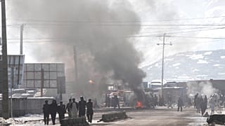 صورة أرشيفية لانفجار سابق في كابول