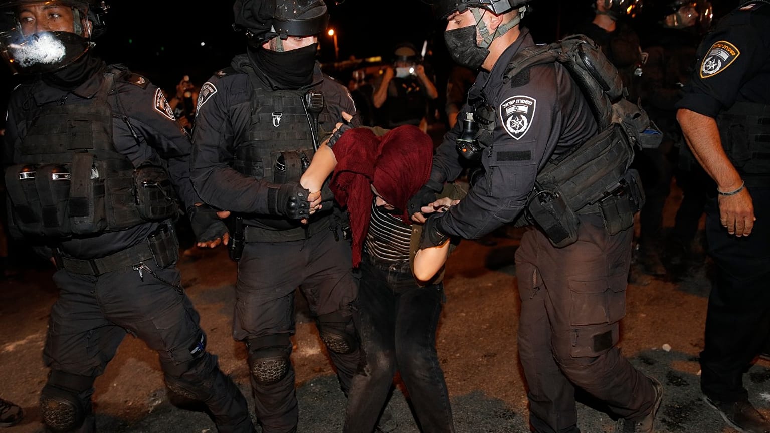 Las fuerzas de seguridad israelíes practicaron numerosas detenciones