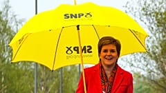 Nicola Sturgeon, primeira-ministra da Escócia e líder do SNP, o partido vencedor nas eleições