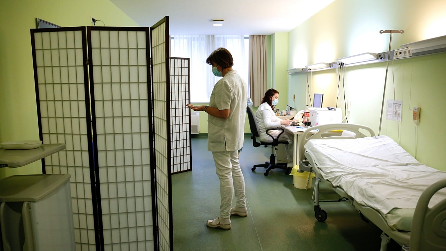 Oltás a zalaegerszegi Szent Rafael Kórházban