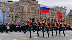 На Красной площади прошёл парад Победы