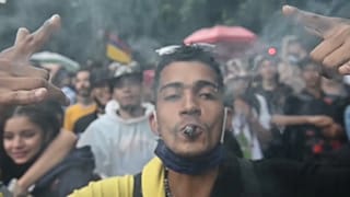 Manifestation à Medellin