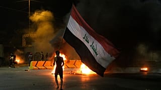 تظاهرات در شهر کربلا در پی قتل ایهاب الوزنی