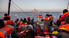 Sauvetage de migrants à Lampedusa (archives octobre 2019)