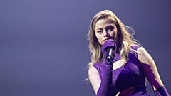 Η Στεφανία στην σκηνή της Eurovision