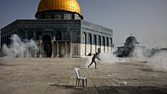 Die Al-Aksa-Moschee auf dem Tempelberg in Jerusalem