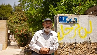 Nabil al-Kurd, uno de los vecinos de Jerusalén Este amenazado por un deshaucio forzoso