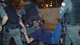 Kudüs'teki protestolara polisten sert müdahale