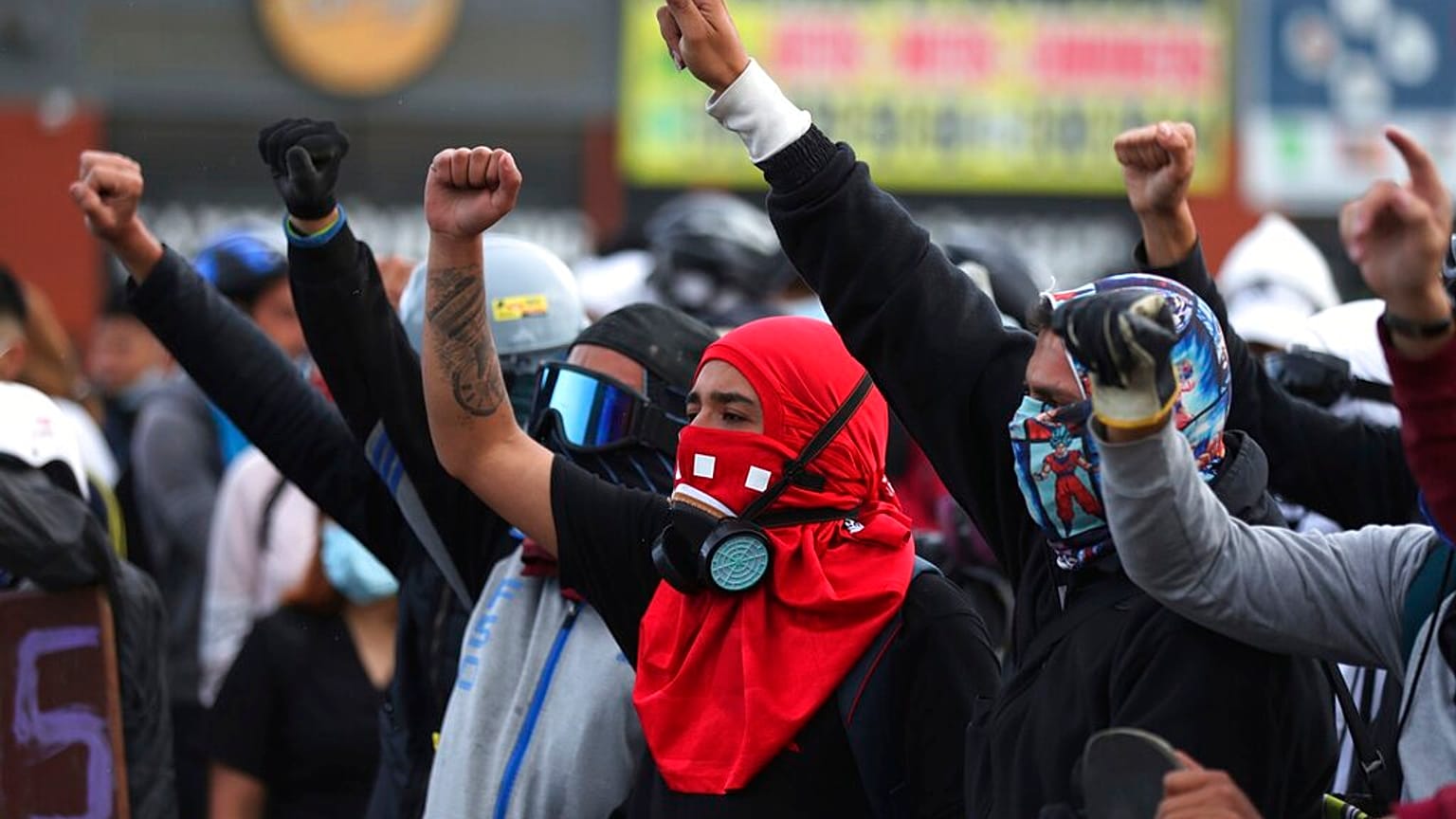 Proteste in Kolumbien