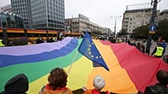 LGBT protesto yürüyüşünden