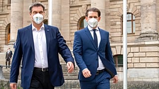 Markus Söder és Sebastian Kurz kedden tárgyaltak Müncenben