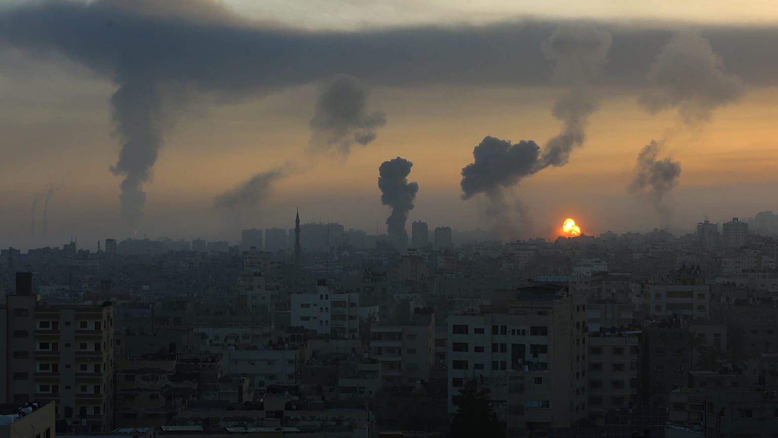 İsrail'in hava bombardımanı