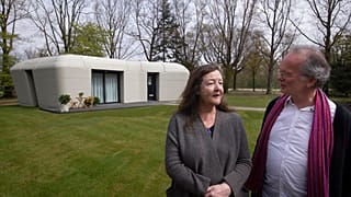 A 3D nyomtatással készült lakóház Eindhovenben