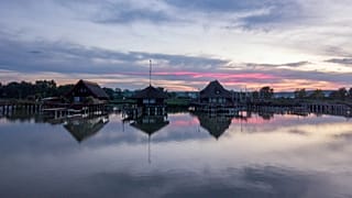 Pfahlhäuser am Fertő -See