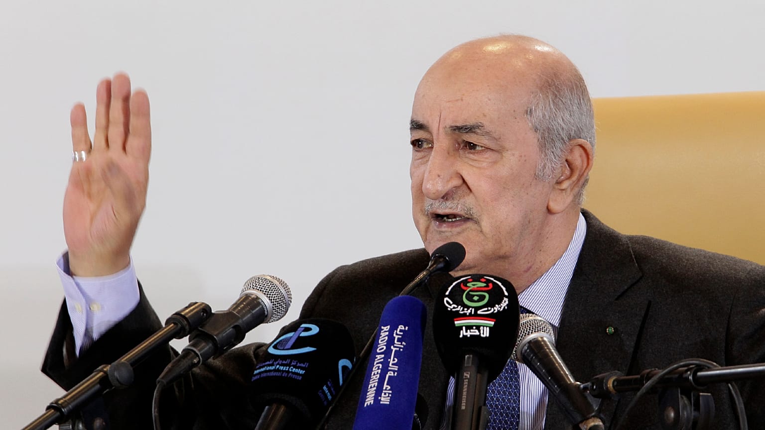 الرئيس الجزائري عبد المجيد تبون