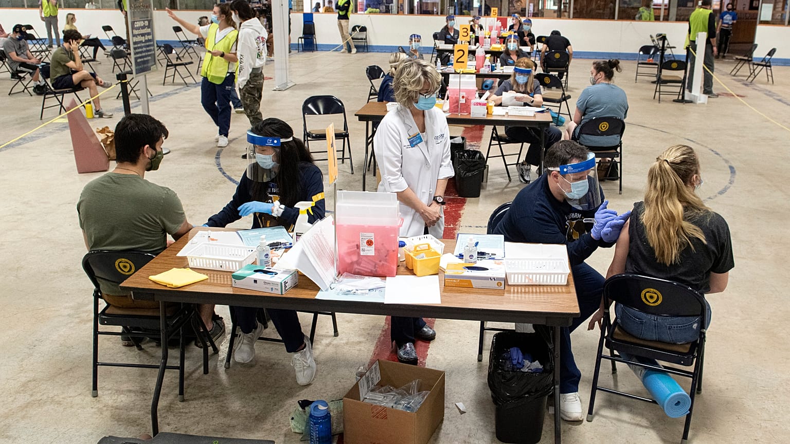 Ohio vaccination center