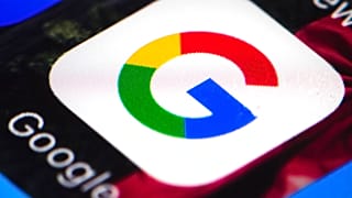 A Google ikonja egy okostelefonon