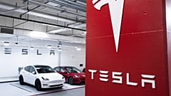 Egy Model 3 egy washingtoni kereskedésben 