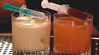 Cocktails in einer Bar in Zagreb